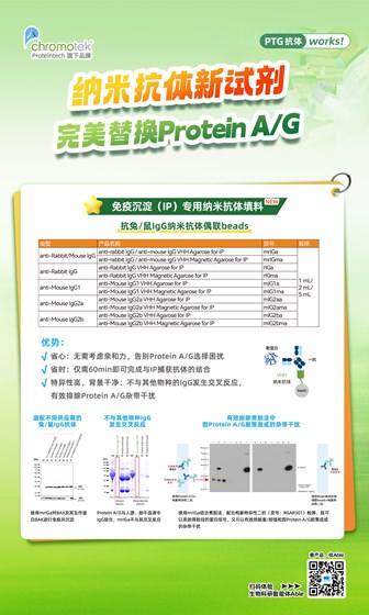 免疫沉淀(IP)专用纳米抗体填料