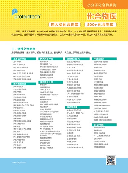 化合物库单页