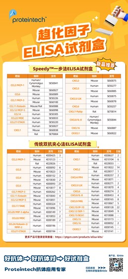 趋化因子ELISA试剂盒