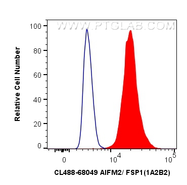 FC experiment of K-562 using CL488-68049