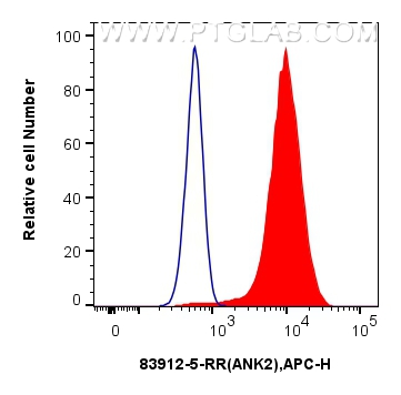 FC experiment of HEK-293 using 83912-5-RR