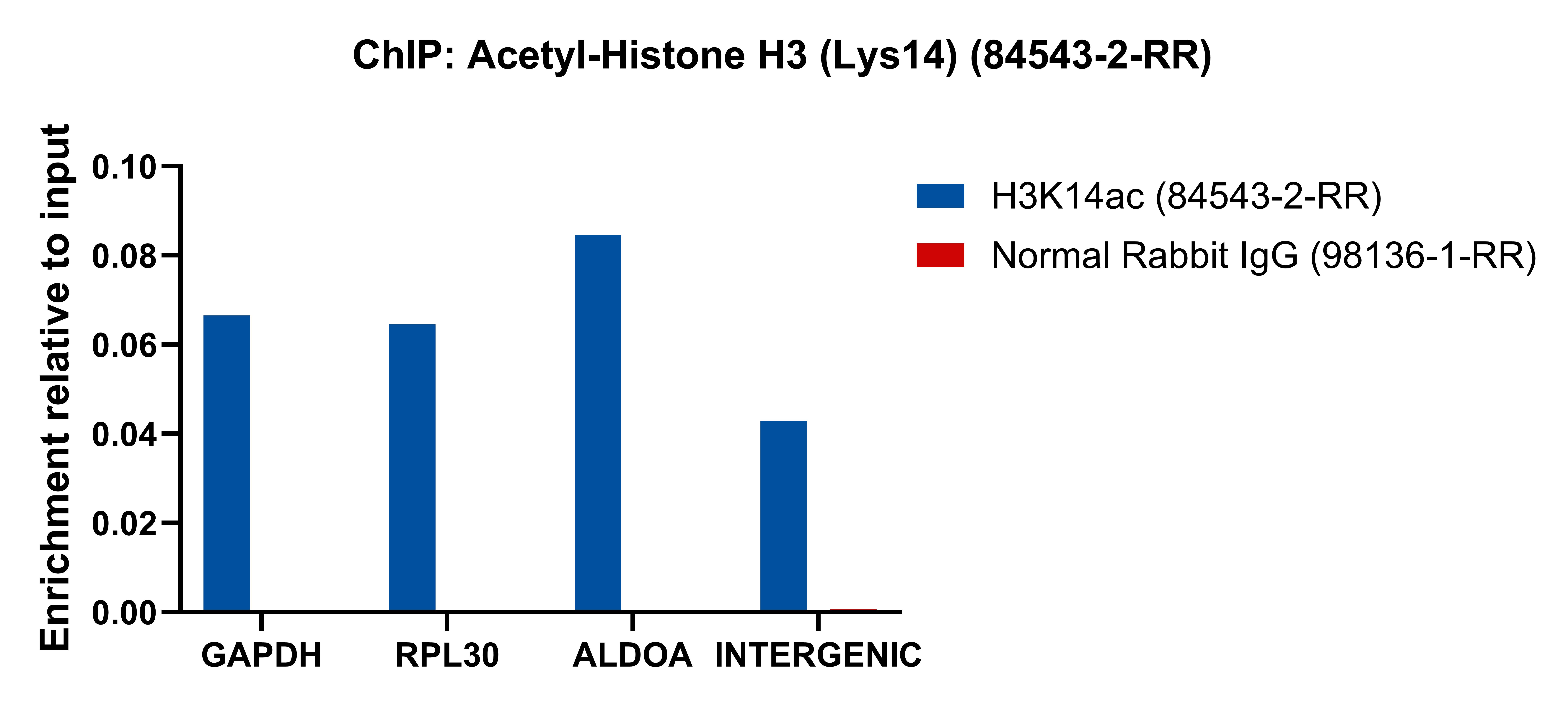 ChIP experiment of HeLa using 84543-2-RR