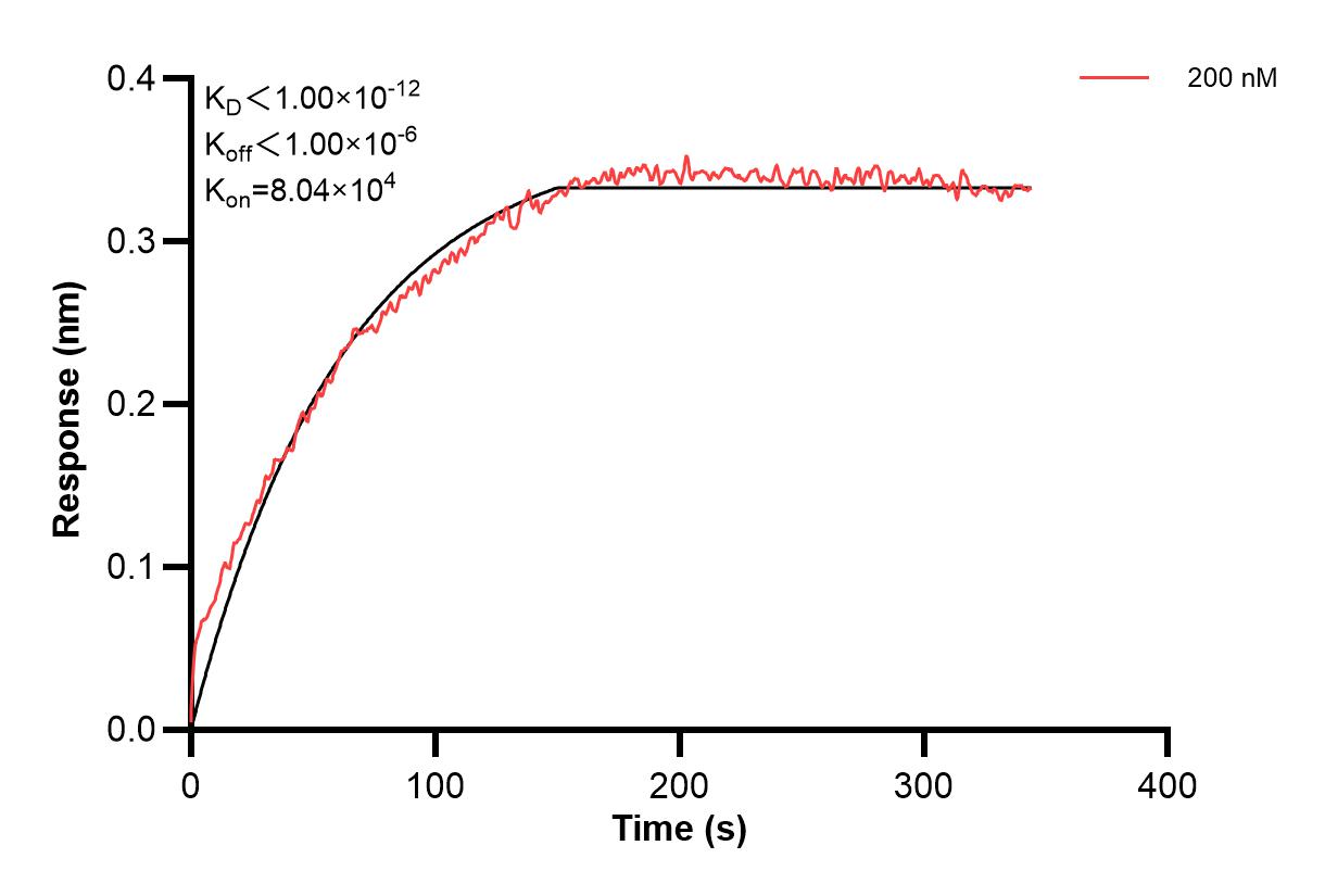 Affinity and Kinetic Characterization of 60842-3-PBS