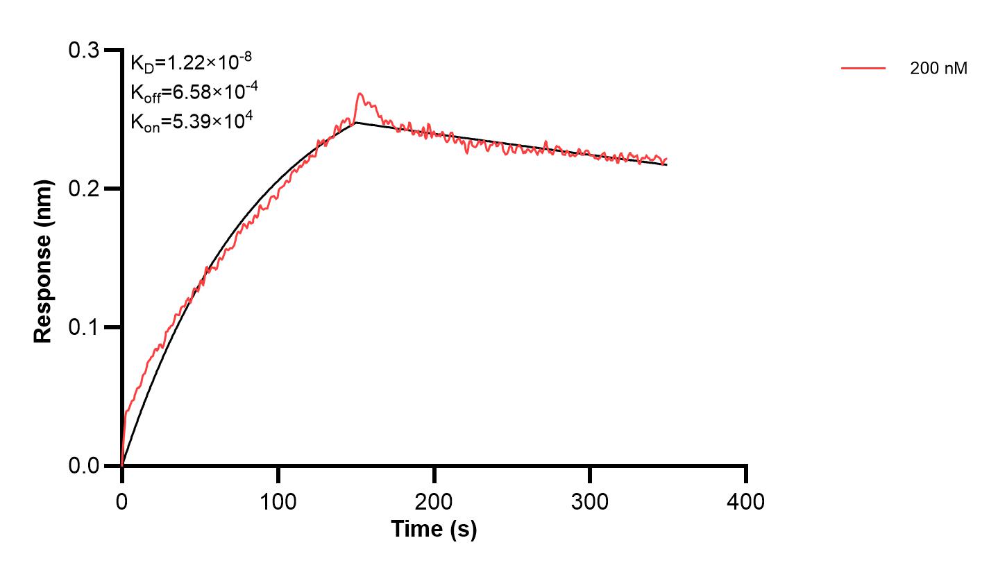 Affinity and Kinetic Characterization of 66230-4-PBS