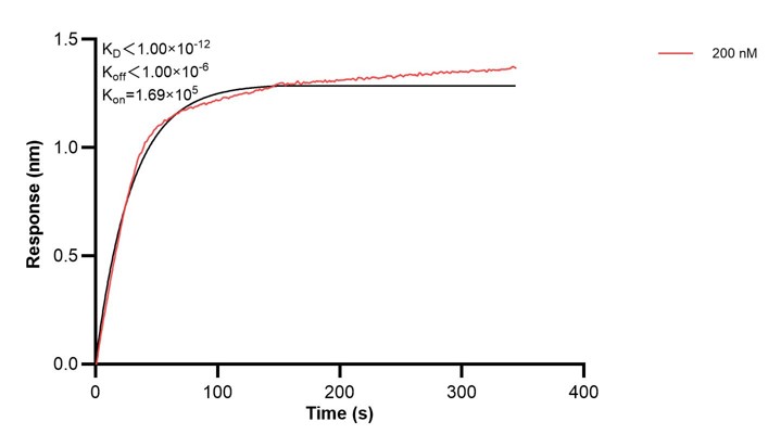 Affinity and Kinetic Characterization of 68299-4-PBS