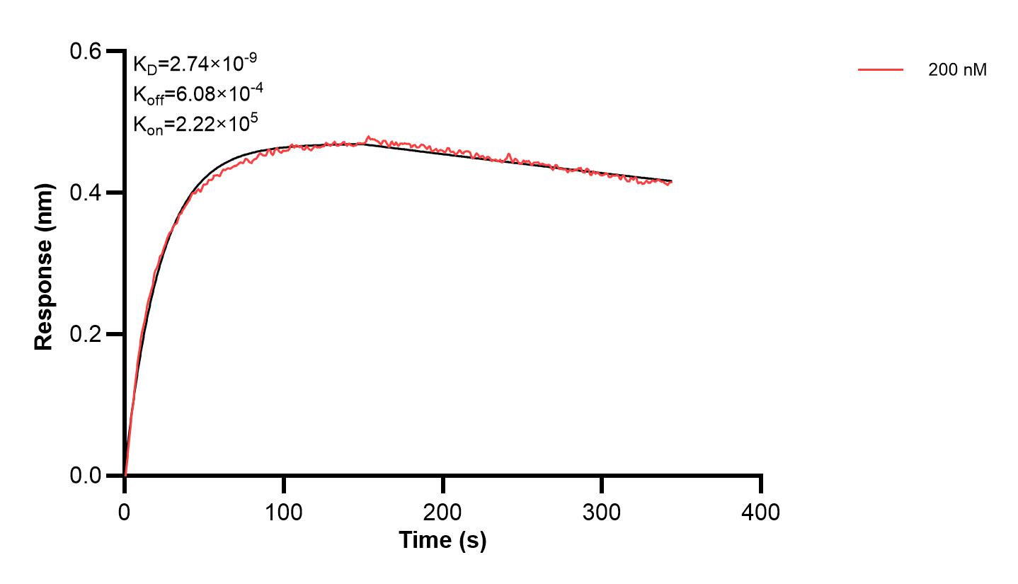 Affinity and Kinetic Characterization of 68674-1-PBS