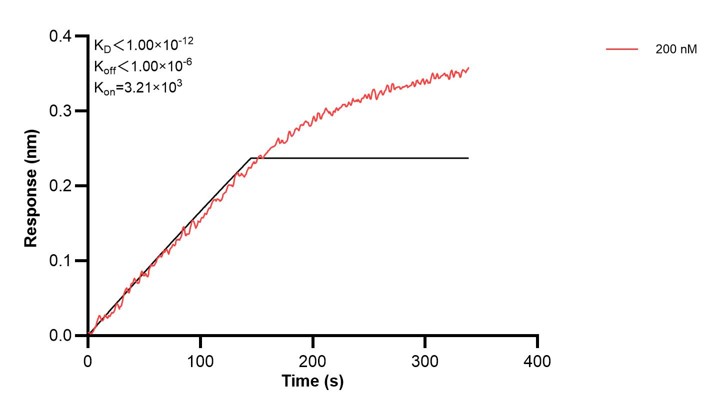 Affinity and Kinetic Characterization of 68862-3-PBS