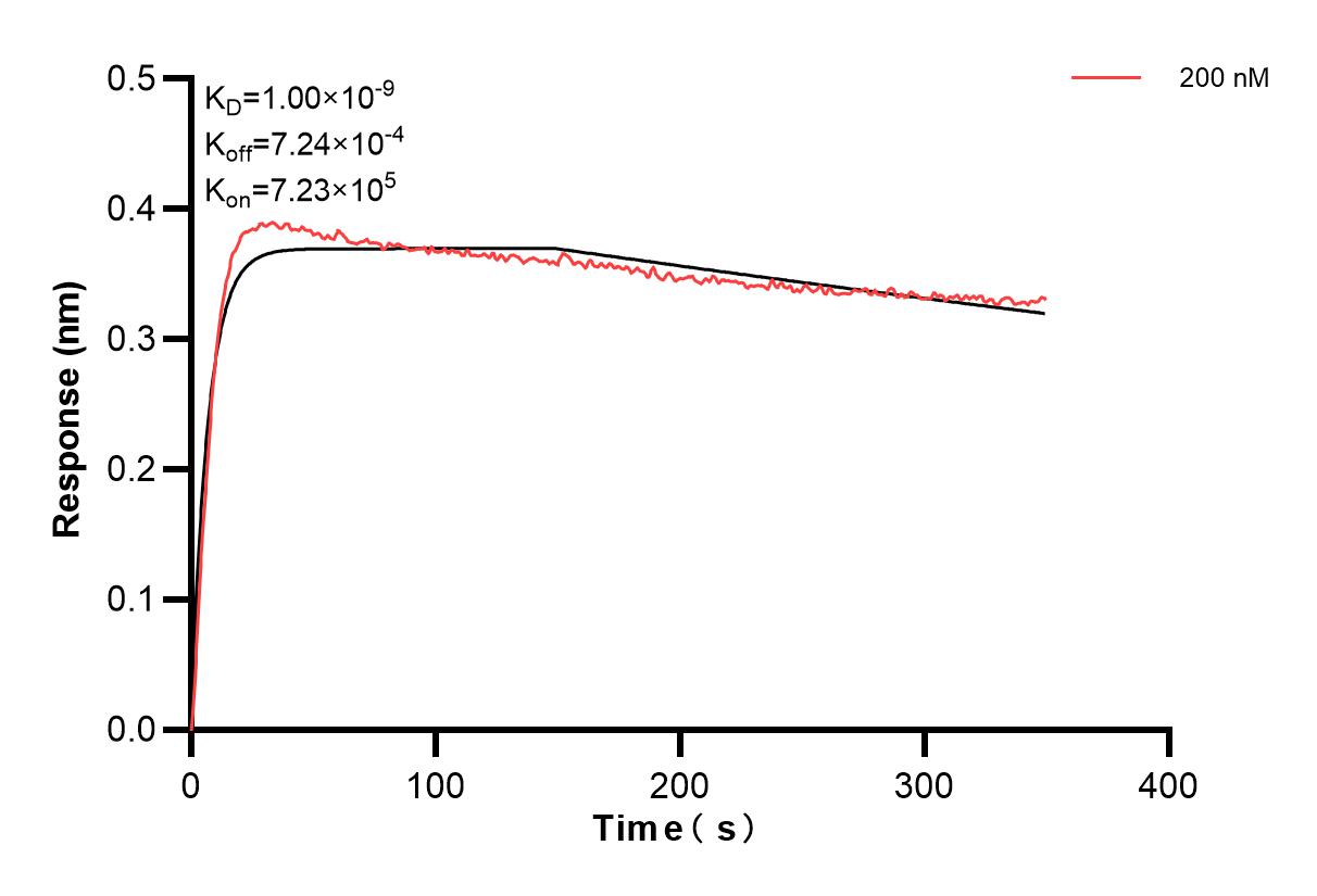 Affinity and Kinetic Characterization of 84093-5-PBS