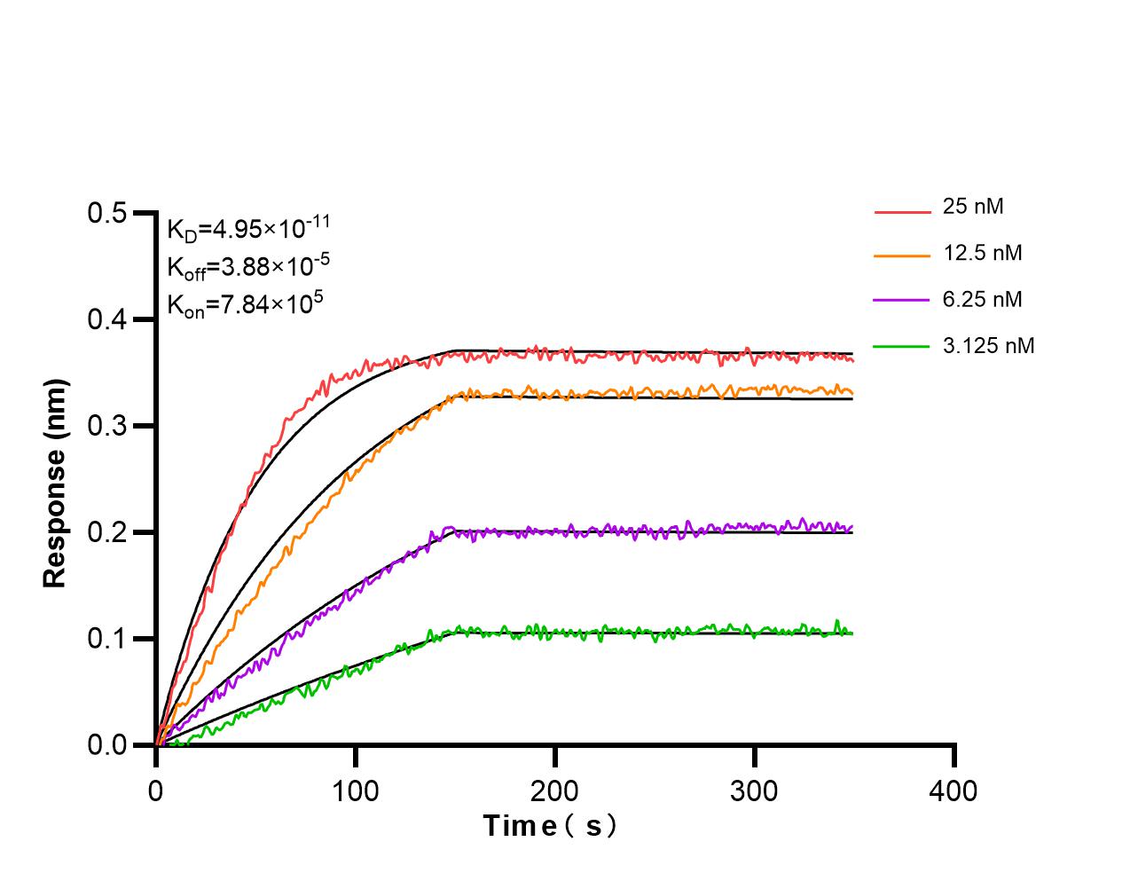 Affinity and Kinetic Characterization of 98335-3-RR