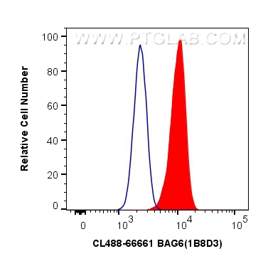 FC experiment of HeLa using CL488-66661