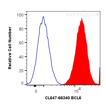 FC experiment of Jurkat using CL647-66340