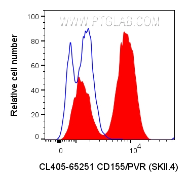 FC experiment of U-937 using CL405-65251
