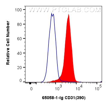 FC experiment of mouse splenocytes using 65058-1-Ig