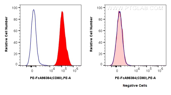 FC experiment of Raji using PE-FcA98384