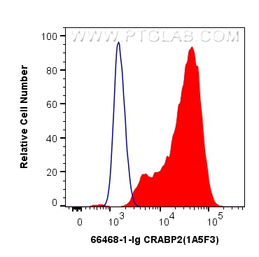 FC experiment of MCF-7 using 66468-1-Ig
