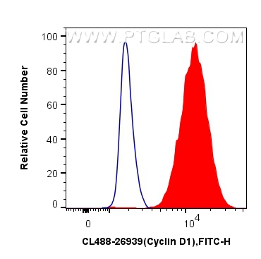 FC experiment of MCF-7 using CL488-26939