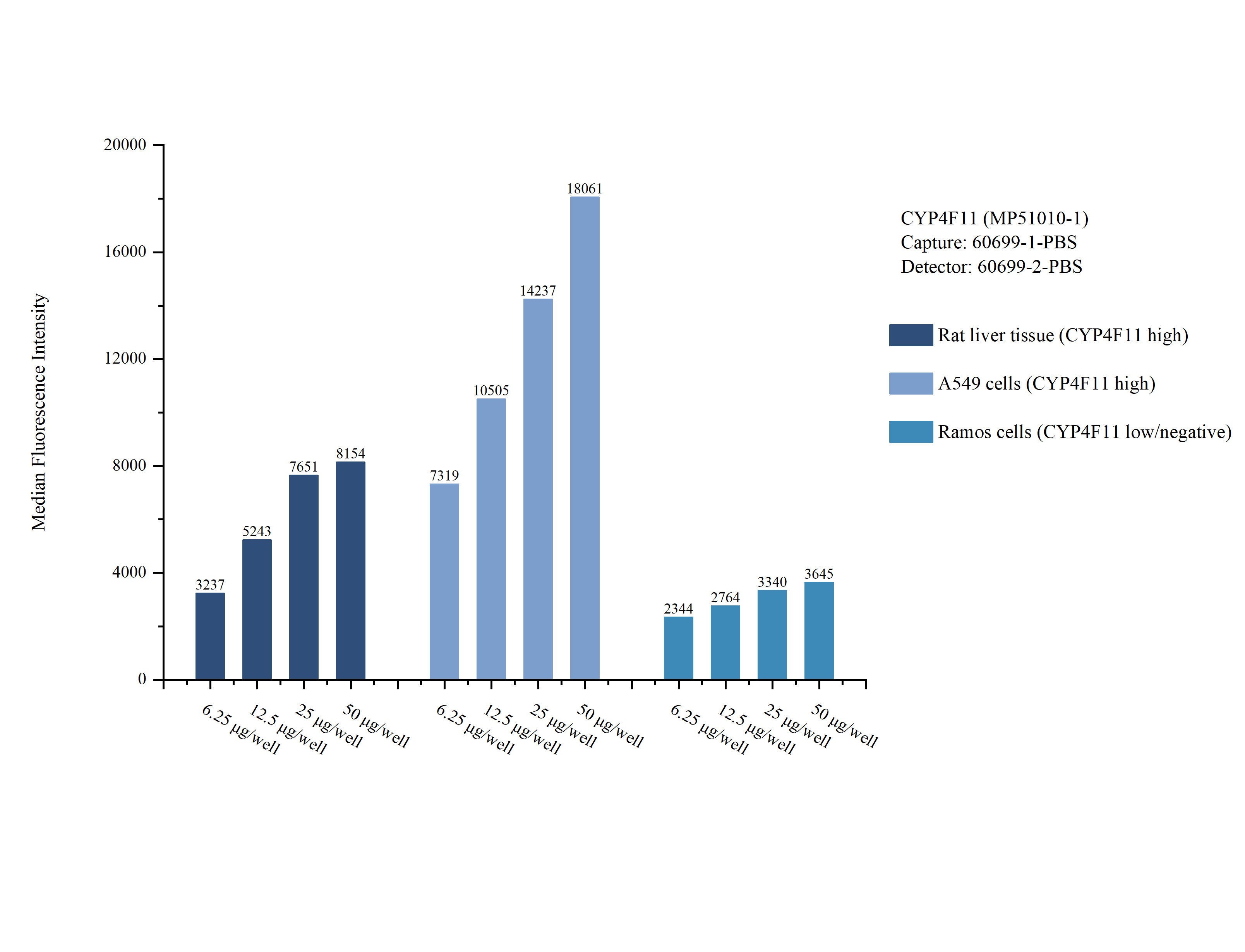 Cytometric bead array sample test of MP51010-1
