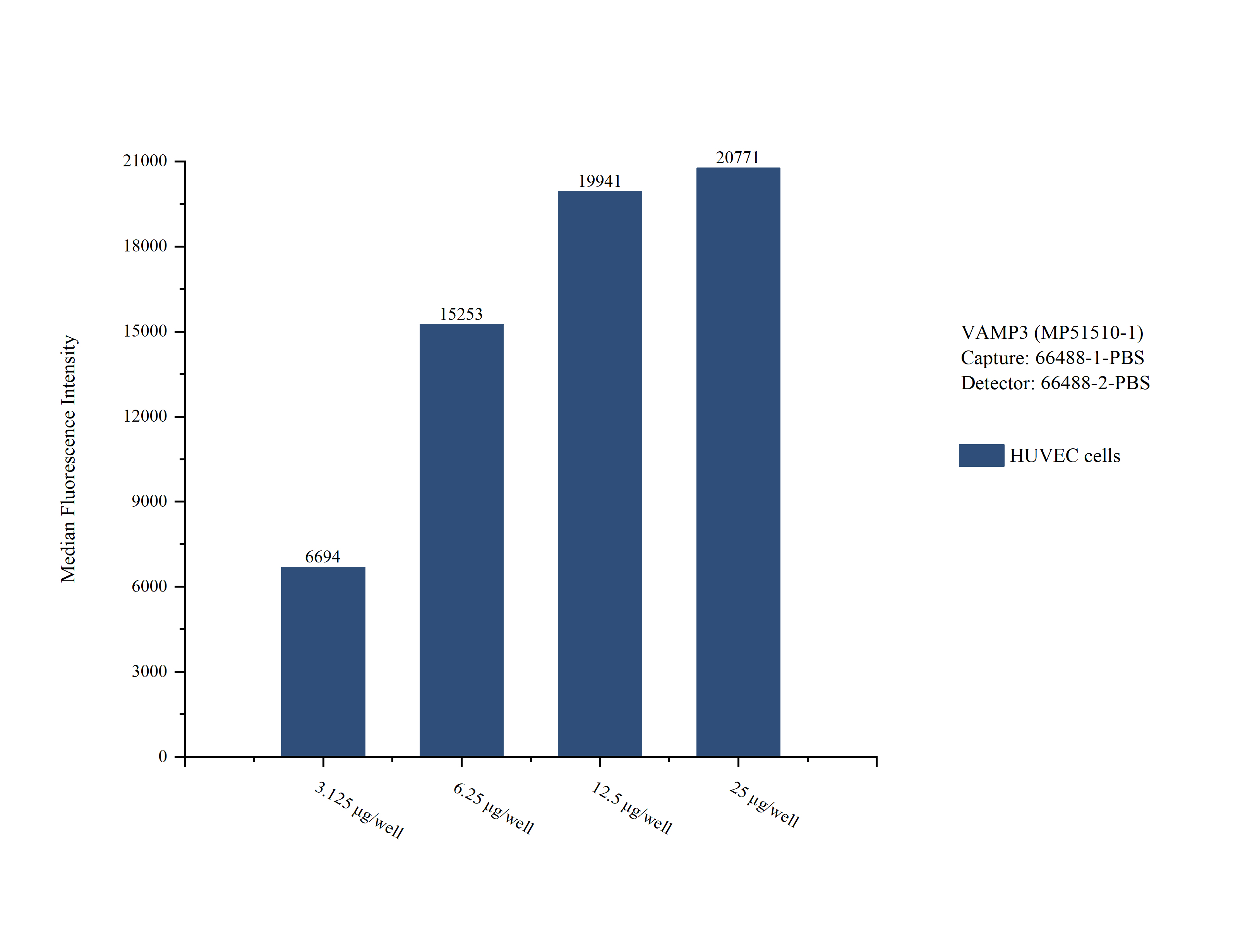 Cytometric bead array sample test of MP51510-1