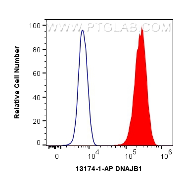 FC experiment of HeLa using 13174-1-AP