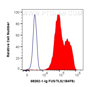 FC experiment of HEK-293T using 68262-1-Ig (same clone as 68262-1-PBS)