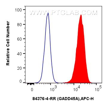 FC experiment of U-2 OS using 84376-4-RR (same clone as 84376-4-PBS)