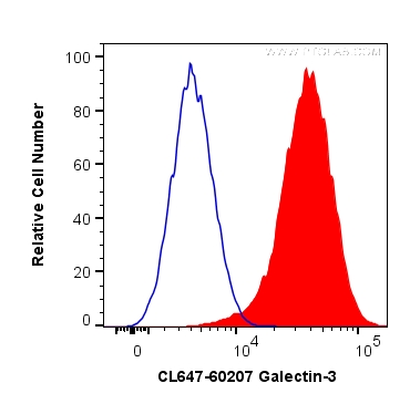 FC experiment of HeLa using CL647-60207