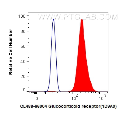 FC experiment of HeLa using CL488-66904