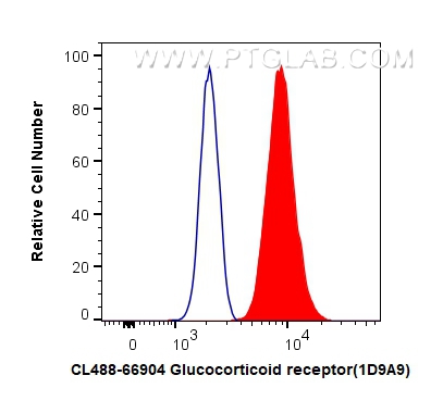 FC experiment of HeLa using CL488-66904