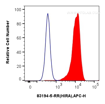 FC experiment of K-562 using 83194-5-RR