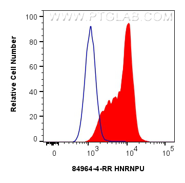 FC experiment of HepG2 using 84964-4-RR