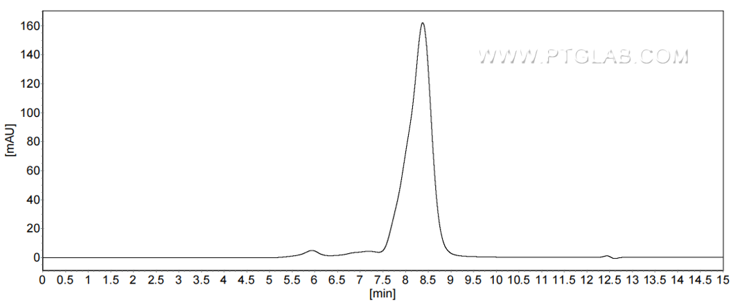 The purity of Human TWEAKR/CD266 was greater than 90% as determined by SEC-HPLC. The purity of Human TWEAKR/CD266 was greater than 90% as determined by SEC-HPLC.