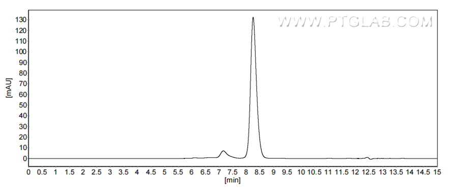 The purity of Mouse Ereg was greater than 90% as determined by SEC-HPLC. The purity of Mouse Ereg was greater than 90% as determined by SEC-HPLC.