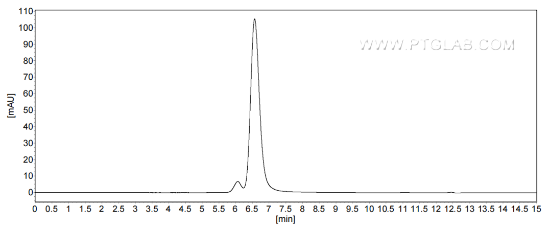 The purity of Human APOH was greater than 90% as determined by SEC-HPLC.