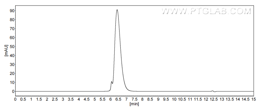 The purity of Human CD13 was greater than 90% as determined by SEC-HPLC.