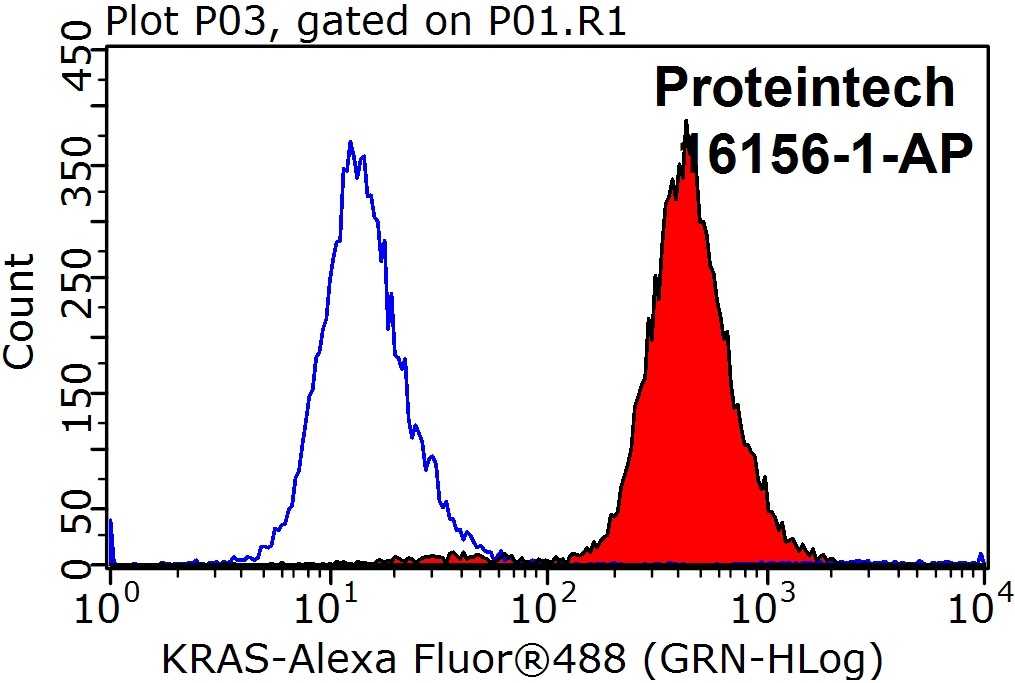 FC experiment of HeLa using 16156-1-AP