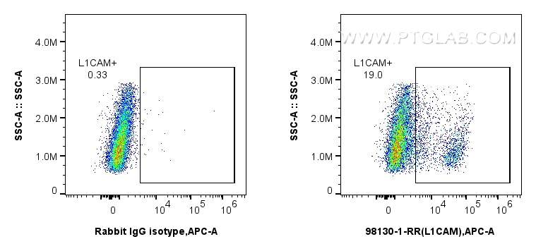 FC experiment of SK-N-SH using 98130-1-RR (same clone as 98130-1-PBS)