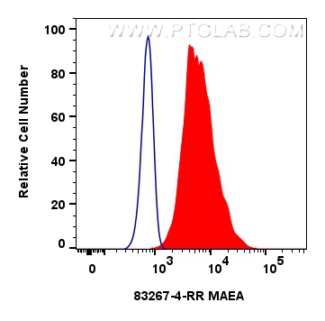 FC experiment of HeLa using 83267-4-RR
