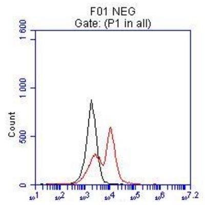 FC experiment of hESC cells using 13092-1-AP
