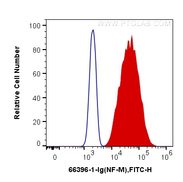 FC experiment of PC-12 using 66396-1-Ig (same clone as 66396-1-PBS)