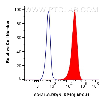 FC experiment of A431 using 83131-8-RR