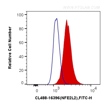 FC experiment of MCF-7 using CL488-16396