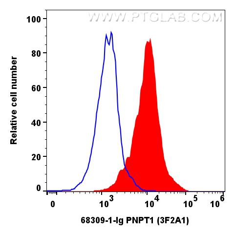 FC experiment of LNCaP using 68309-1-Ig