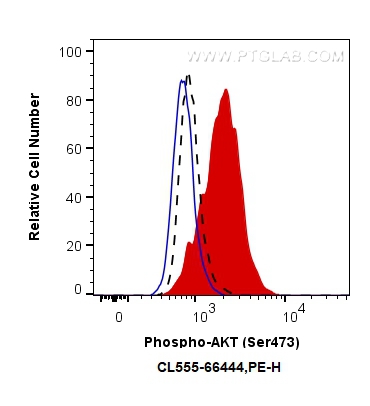 FC experiment of PC-3 using CL555-66444