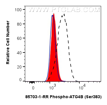 FC experiment of K-562 using 85703-1-RR