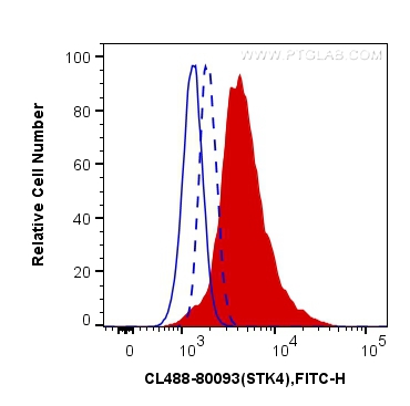 FC experiment of HeLa using CL488-80093