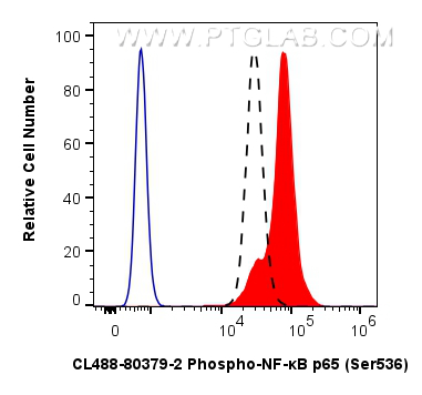 FC experiment of HeLa using CL488-80379-2 FC experiment of HeLa using CL488-80379-2