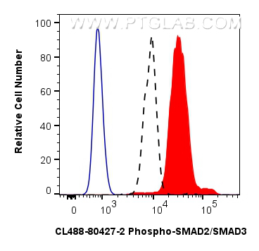 FC experiment of HEK-293 using CL488-80427-2
