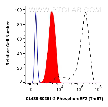 FC experiment of HeLa using CL488-80351-2 FC experiment of HeLa using CL488-80351-2