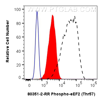 FC experiment of HeLa using 80351-2-RR