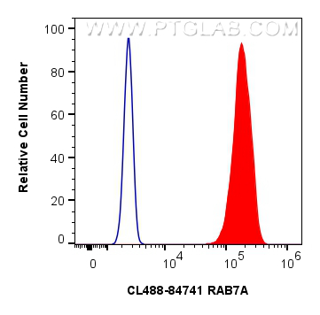 FC experiment of A431 using CL488-84741